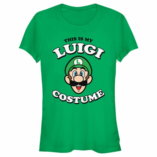 Junior’s Nintendo This is my Luigi Costume T-Shirt