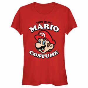 Junior’s Nintendo This is my Mario Costume T-Shirt