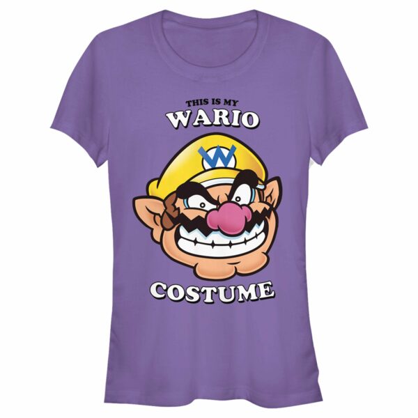 Junior’s Nintendo This is my Wario Costume T-Shirt