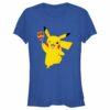 Junior’s Pokemon Halloween Pikachu Caramel Apple T-Shirt