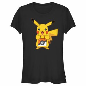 Junior’s Pokemon Halloween Pikachu Trick-or-Treat T-Shirt