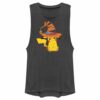 Junior’s Pokemon Halloween Pikachu Witch Festival Muscle Tee