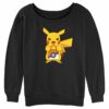Junior’s Pokemon Halloween Trick or Treat Pikachu Sweatshirt