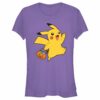 Junior’s Pokemon Halloween Trick-or-Treating Pikachu T-Shirt