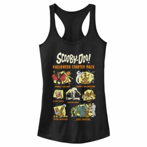 Junior’s Scooby Doo Halloween Starter Pack Racerback Tank Top