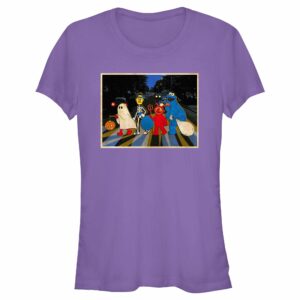 Junior’s Sesame Street Halloween Abbey Road T-Shirt