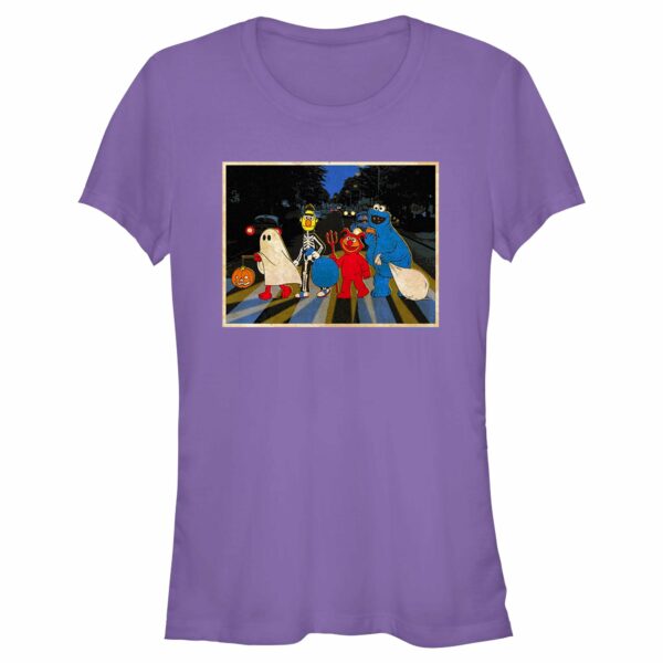 Junior’s Sesame Street Halloween Abbey Road T-Shirt