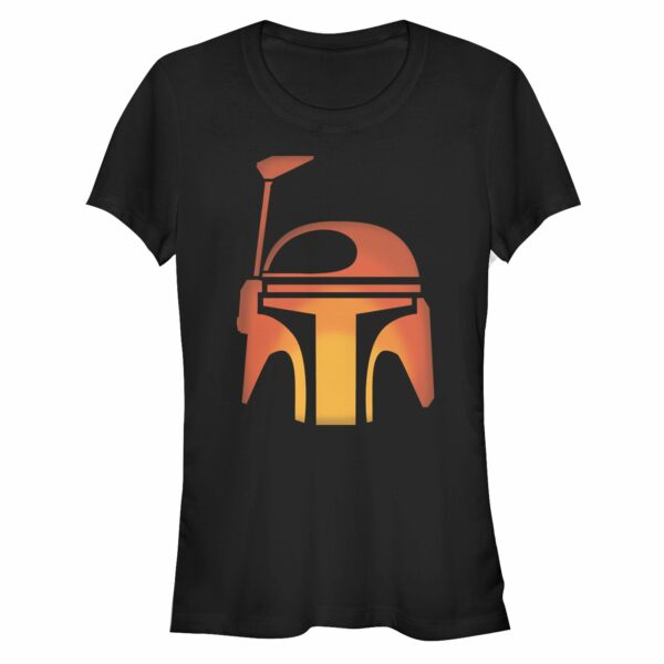 Junior’s Star Wars Halloween Boba Fett Pumpkin T-Shirt