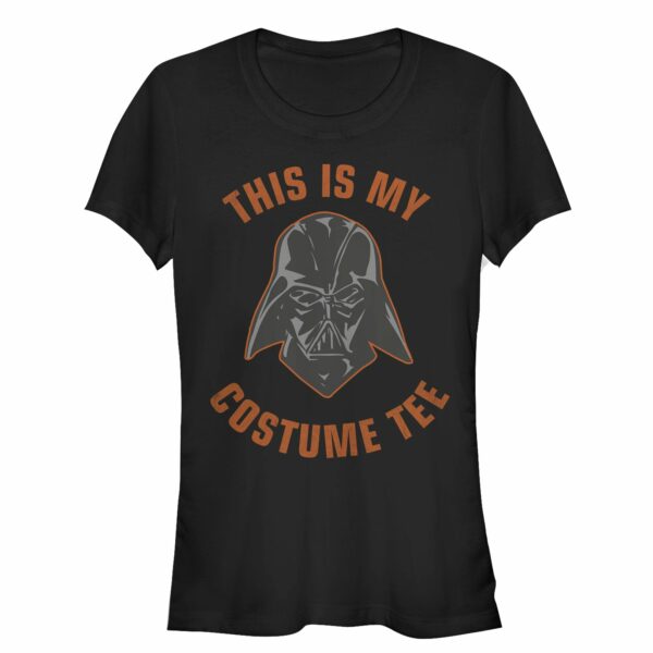 Junior’s Star Wars Halloween This is My Darth Vader Costume T-Shirt