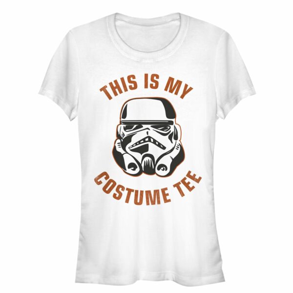 Junior’s Star Wars Halloween This is My Stormtrooper Costume T-Shirt