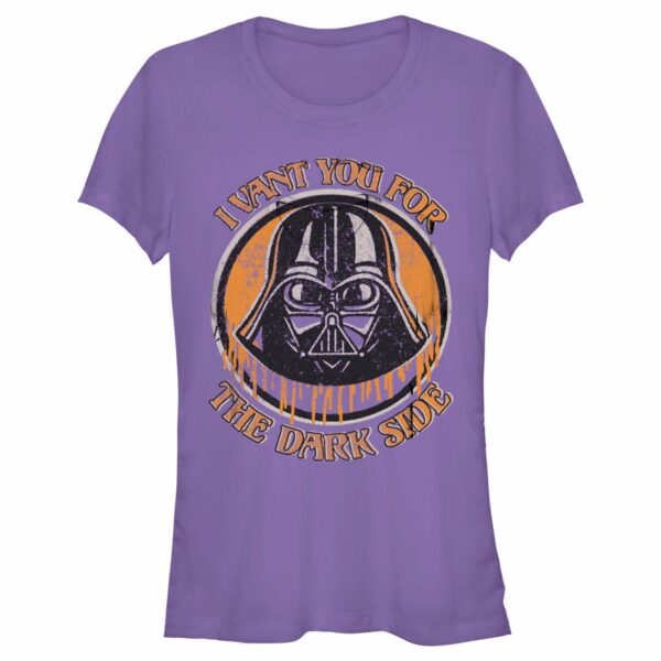 Junior’s Star Wars Halloween Vant You Vader T-Shirt