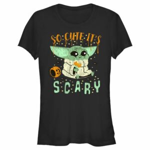 Junior’s Star Wars The Mandalorian Halloween So Cute It’s Scary T-Shirt