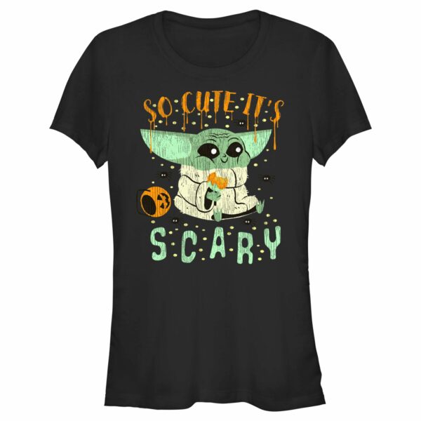 Junior’s Star Wars The Mandalorian Halloween So Cute It’s Scary T-Shirt