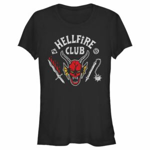 Junior’s Stranger Things Hellfire Club Costume T-Shirt