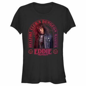 Junior’s Stranger Things Hellfire Club Dungeon Master Eddie T-Shirt