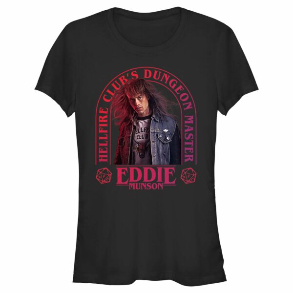 Junior’s Stranger Things Hellfire Club Dungeon Master Eddie T-Shirt