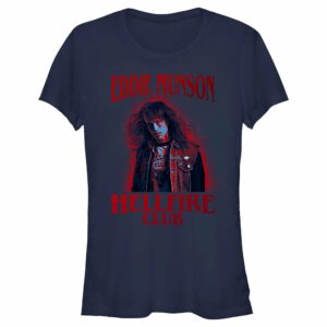 Junior’s Stranger Things Hellfire Club Eddie Munson T-Shirt