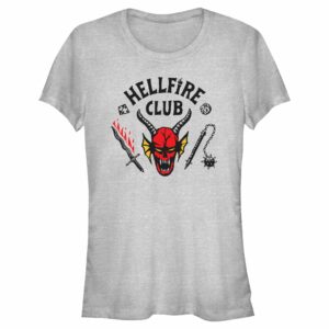 Junior’s Stranger Things Welcome to the Hellfire Club T-Shirt