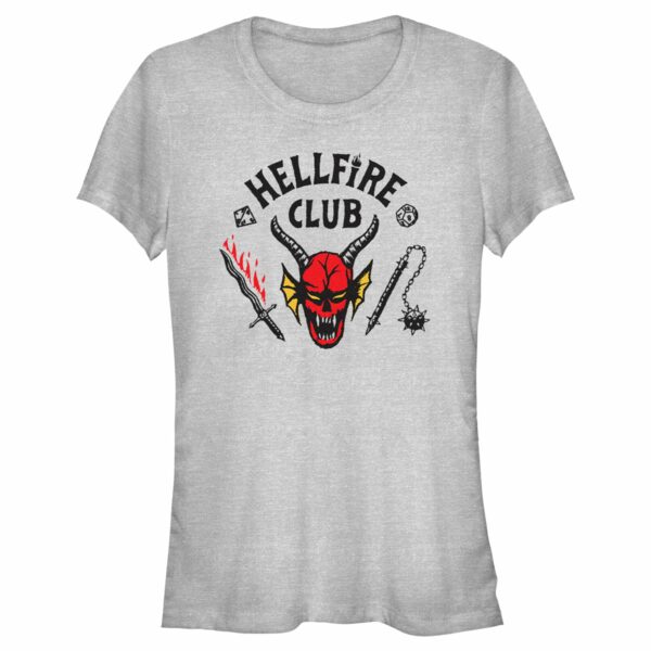 Junior’s Stranger Things Welcome to the Hellfire Club T-Shirt