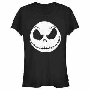 Junior’s The Nightmare Before Christmas Jack Skellington Portrait T-Shirt