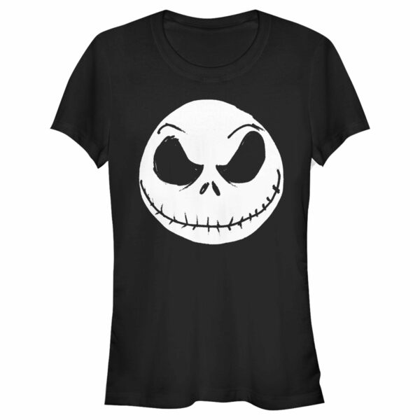 Junior’s The Nightmare Before Christmas Jack Skellington Portrait T-Shirt