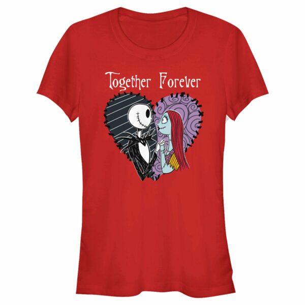 Junior’s The Nightmare Before Christmas Jack and Sally Together Forever T-Shirt