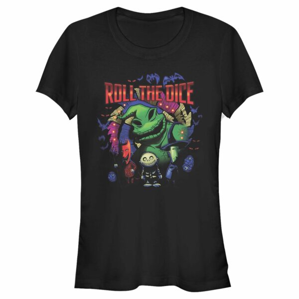 Junior’s The Nightmare Before Christmas Oogie Boogie Roll The Dice T-Shirt