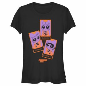 Junior’s The Powerpuff Girls Halloween Tarot Cards T-Shirt