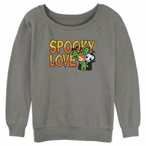 Junior’s Tokidoki Spooky Love SANDy and Vampire Sweatshirt