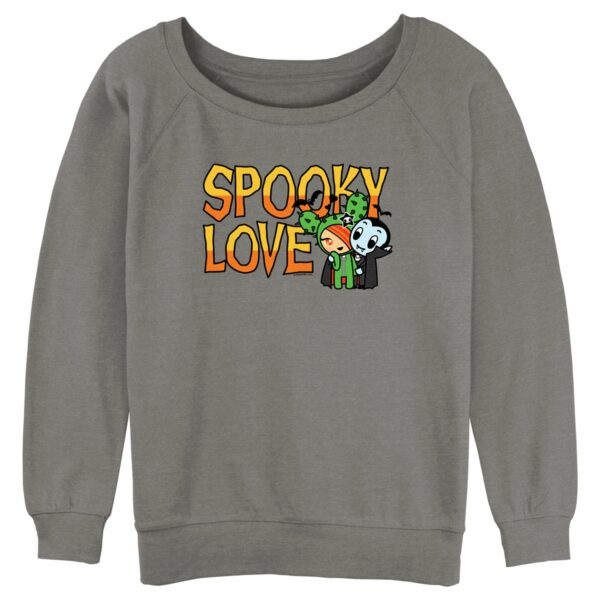 Junior’s Tokidoki Spooky Love SANDy and Vampire Sweatshirt