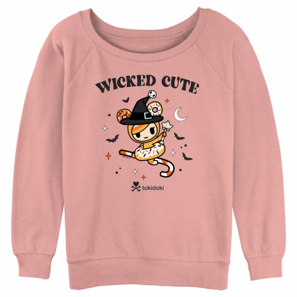 Junior’s Tokidoki Wicked Cute Donutella Sweatshirt