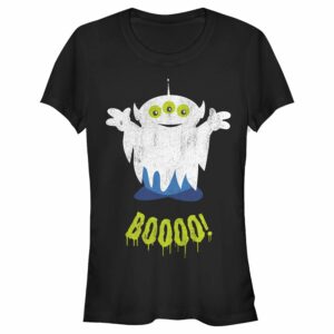 Junior’s Toy Story Halloween Squeeze Alien Boo Ghosts T-Shirt