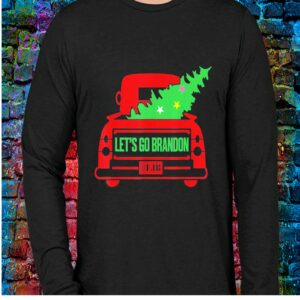 Let’S Go Brandon Christmas Red Truck Sweatshirt