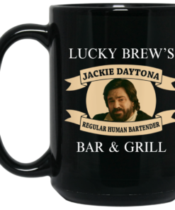 Lucky Brews Bar Grill Regular Human Bartender Mug Shirt Sweatshirt Long Sleeve Hoodie Tank Mug 2