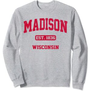 Madison Wisconsin Est 1836 Sweatshirt