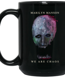 Marilyn Manson We Are Chaos Mug Shirt Sweatshirt Long Sleeve Hoodie Tank Mug 2