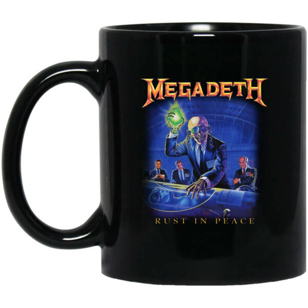 Megadeth Rust In Peace Mug Shirt Sweatshirt Long Sleeve Hoodie Tank Mug