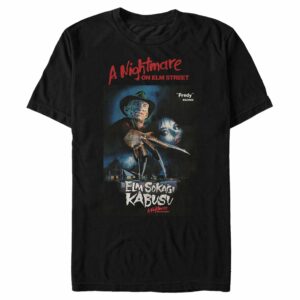 Men’s A Nightmare on Elm Street International Movie Poster T-Shirt