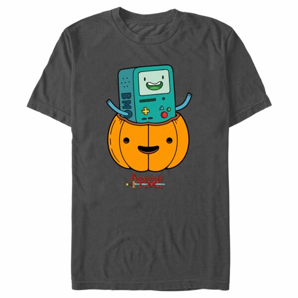 Men’s Adventure Time Halloween BMO Jack-o’-lantern T-Shirt