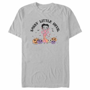 Men’s Betty Boop Halloween Sassy Little Devil T-Shirt