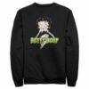 Men’s Betty Boop Halloween Zombie Logo Sweatshirt