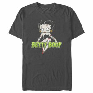 Men’s Betty Boop Halloween Zombie Logo T-Shirt