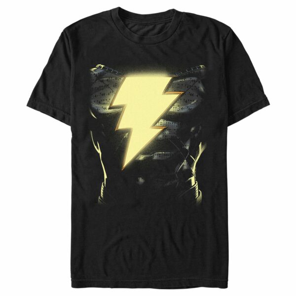 Men’s Black Adam Antihero Glowing Body T-Shirt