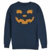 Men’s CHIN UP Halloween Jack o’ Lantern Face Sweatshirt