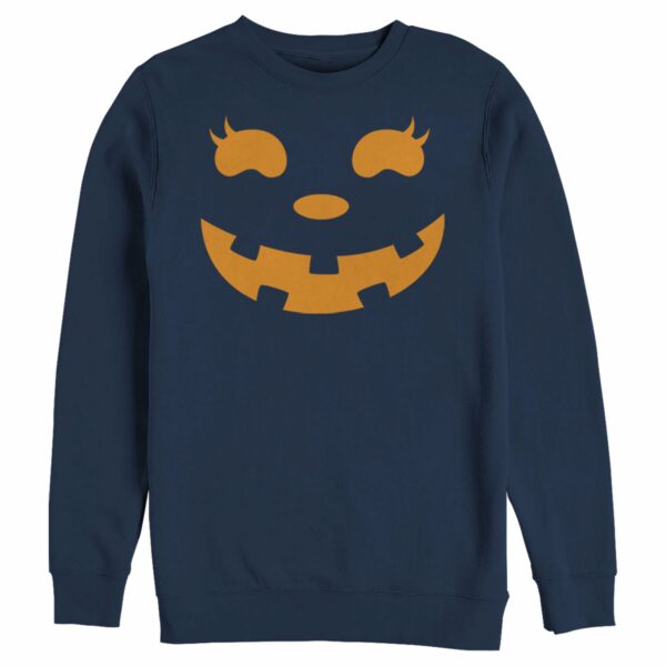 Men’s CHIN UP Halloween Jack o’ Lantern Face Sweatshirt