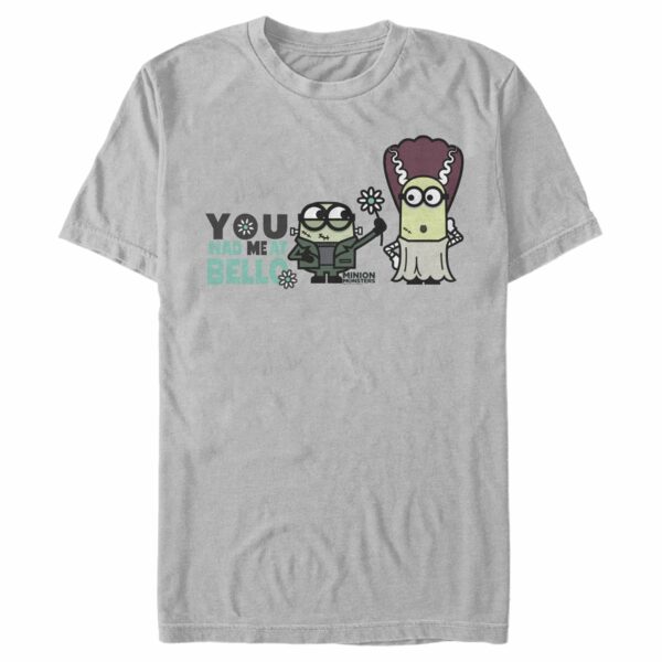 Men’s Despicable Me Minions Bride Of Frankenstein Hello T-Shirt