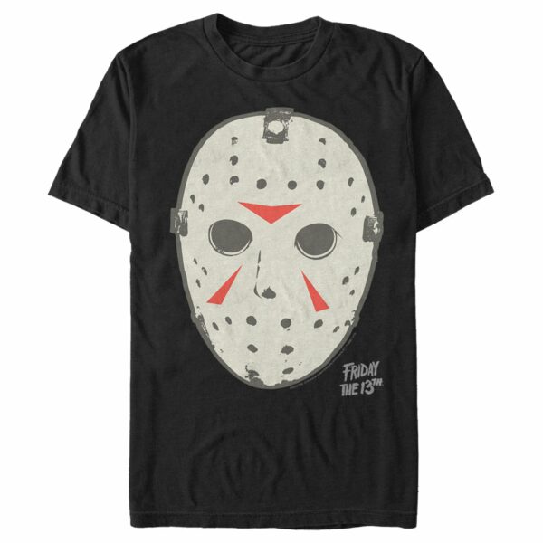 Men’s Friday the 13th Jason Vorhees Hockey Mask Logo T-Shirt