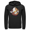 Men’s Ghostbusters Halloween Pumpkin Logo Pull Over Hoodie