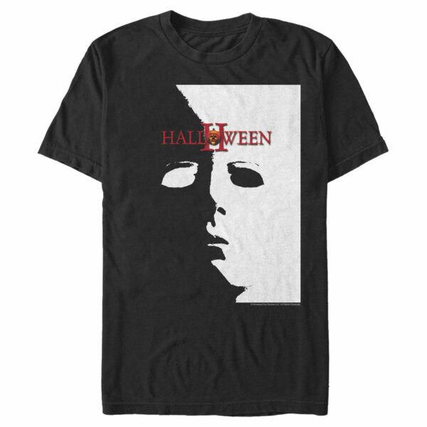 Men’s Halloween II Michael Myers Mask Poster T-Shirt