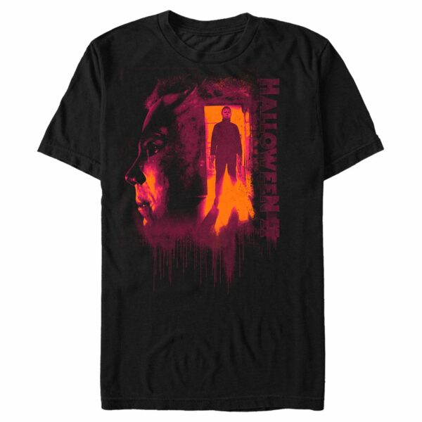 Men’s Halloween II Michael Myers Standing Door Sequel T-Shirt